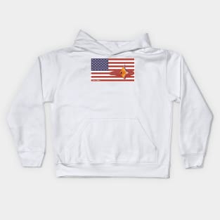 United States of Redfish Kids Hoodie